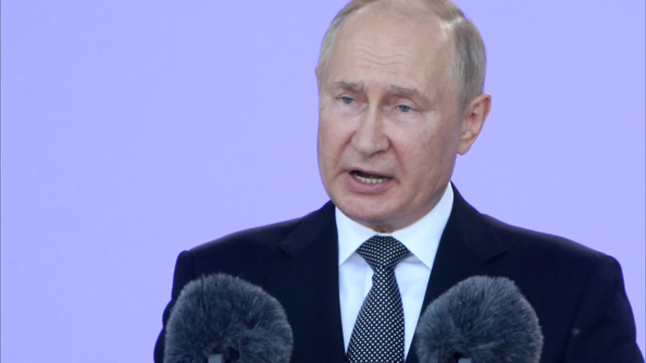 Putin droht in rede mit modernen vernichtungswaffen