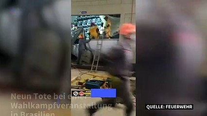 Neun Tote bei Wahlkampfveranstaltung in Brasilien
