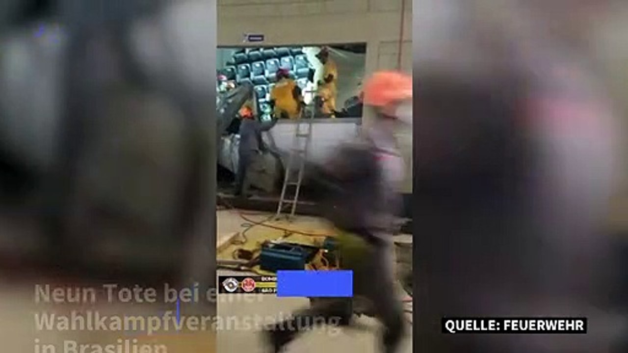 Neun Tote bei Wahlkampfveranstaltung in Brasilien