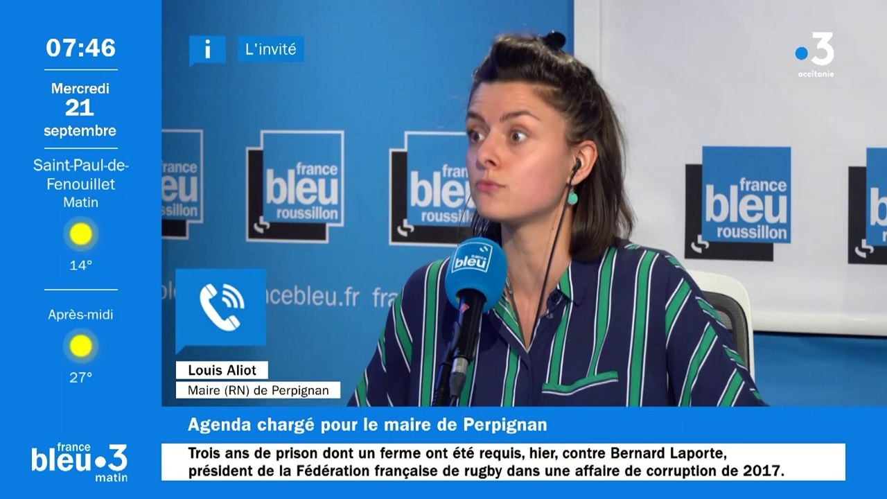 Louis Aliot confirme qu'au moins deux élus d'opposition vont rejoindre la majorité à la mairie de Perpignan