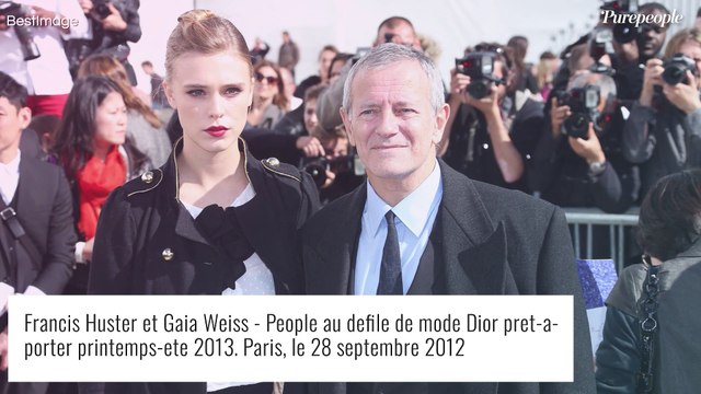 Francis Huster : Son couple avec la jeune et sublime Gaia Weiss, un énorme malentendu !