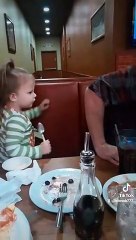 Daddy Steals Her Birthday Ice Cream