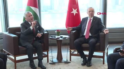 Cumhurbaşkanı Erdoğan, Ürdün Kralı 2. Abdullah ile görüştü