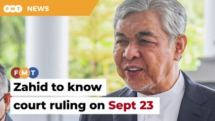 Friday decision looms for Zahid in foreign visa graft case