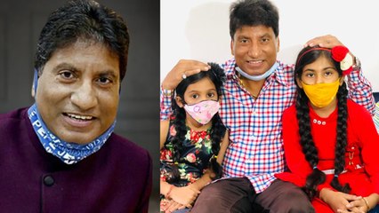 Raju Shrivastava demise; Raju अंकल के लिए फूट-फूटकर रो रही है अनाथ बच्चियां Khushi और Pari  | *TV