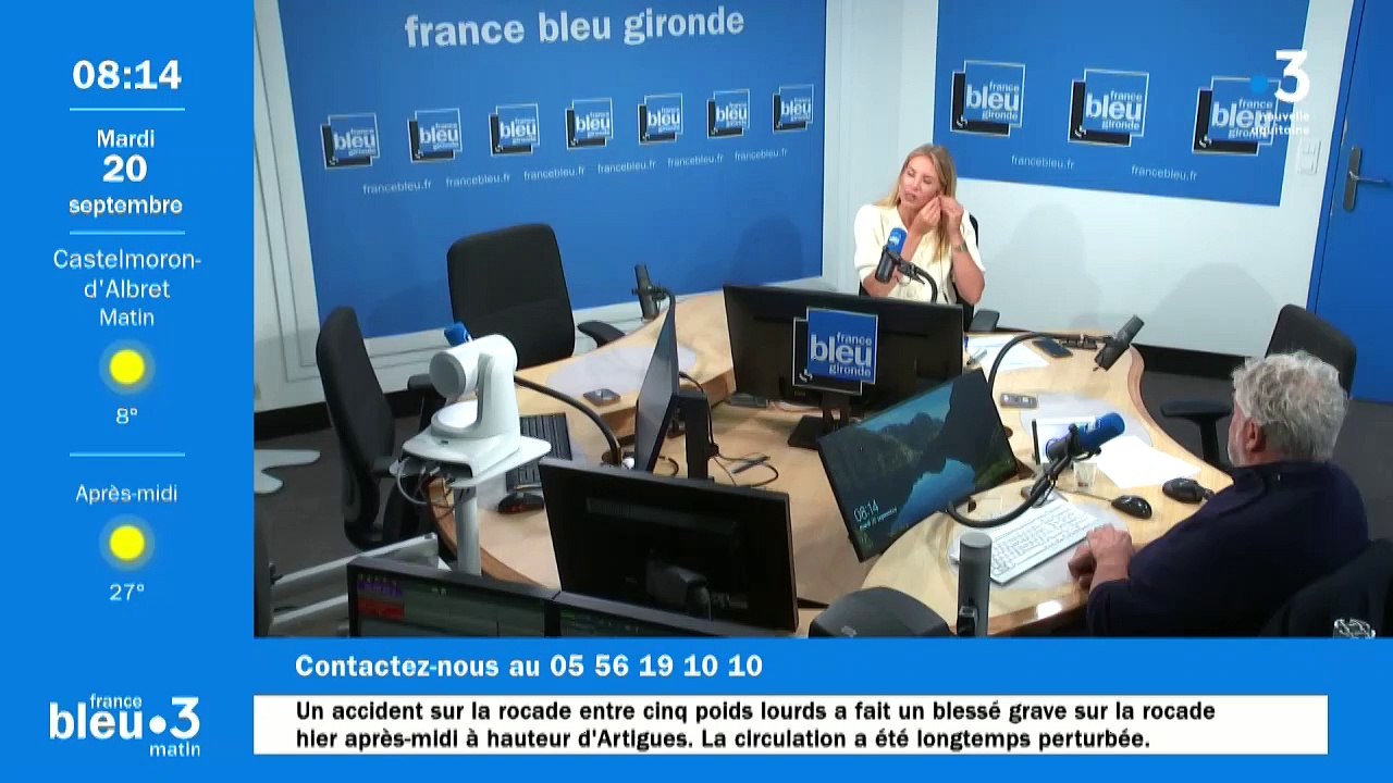 Joel Dupuch pour sa nouvelle émission sur France 3 Nouvelle Aquitaine " Chez Joel"