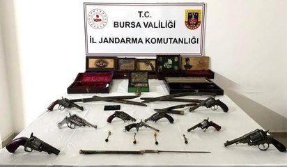 Son dakika haberleri... Bursa'da yasadışı silah satanlara şok baskın