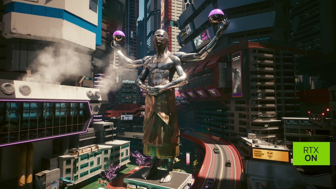 Cyberpunk 2077: Nvidias RTX 4000 macht Night City noch schöner