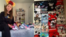 UK mum spends £4k on Disney obsession and has 260 pairs of socks with characters on