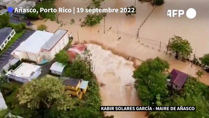 UGC : Les inondations causées par l'ouragan Fiona font des ravages à Porto Rico