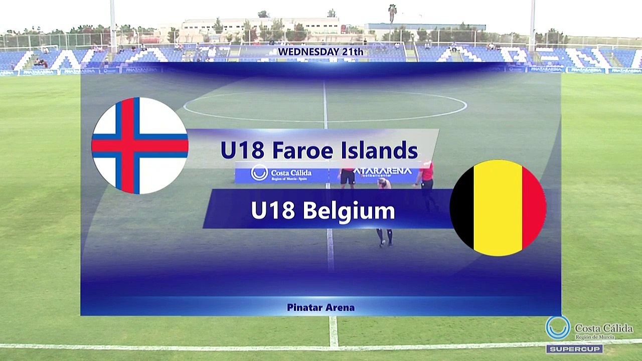 RELIVE: Costa Calida Supercup 2022- U18 Faroe Islands v Belgium