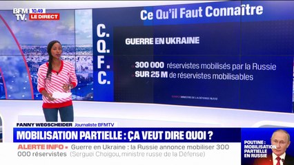 Video herunterladen: Guerre en Ukraine: ce que l'on sait des 300.000 réservistes mobilisés par Poutine