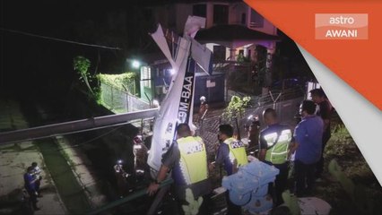 Kemalangan Pesawat | CAAM mula siasatan, lokasi insiden dikawal ketat