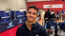 Interview maritima: Laurent Cova après la défaite d'Istres Tennis de Table contre Lille