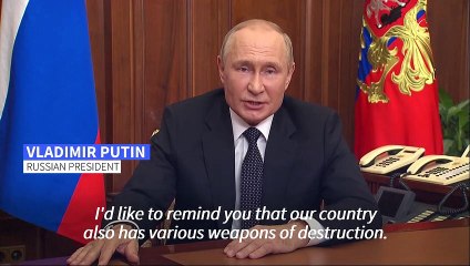 Russia will use 'all means' to protect its territory: Putin