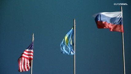 أمريكي وروسيّان يتوجّهون إلى محطة الفضاء الدولية في خضّم الحرب في أوكرانيا