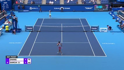 Tokyo - Garcia éliminée d’entrée face à Zhang Shuai