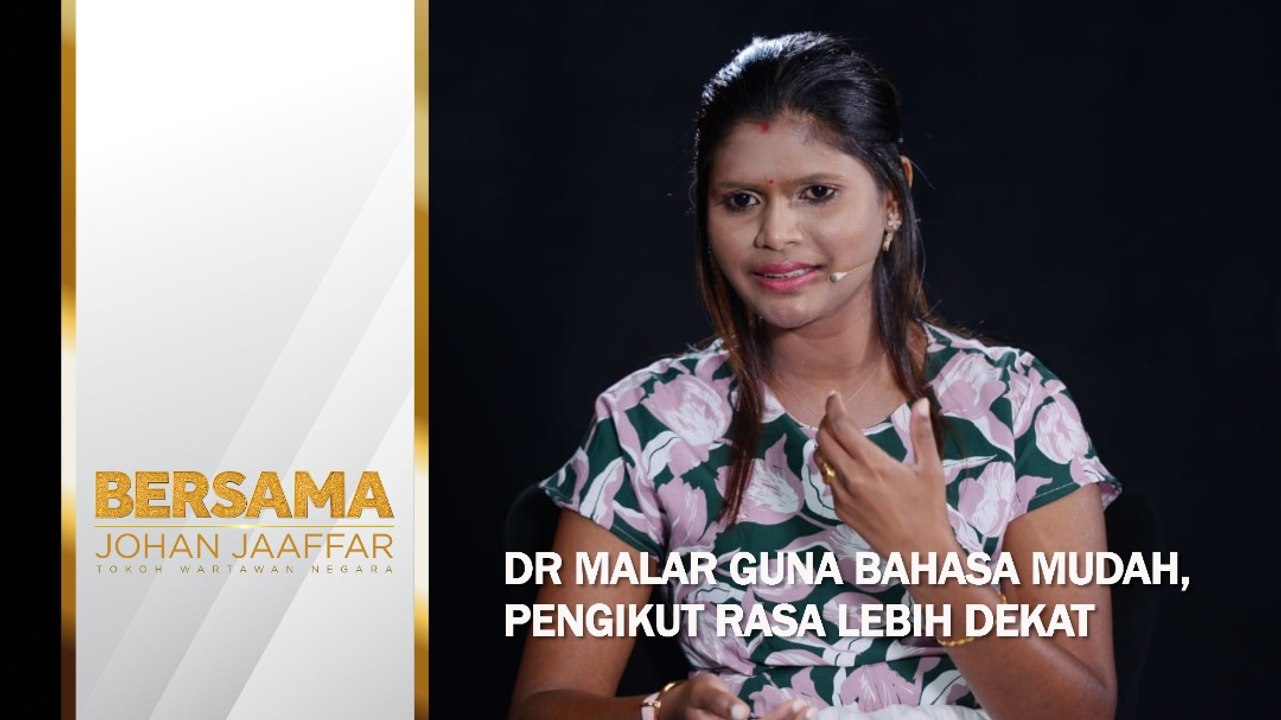 Dr Malar guna bahasa mudah, pengikut rasa lebih dekat