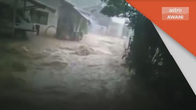Banjir Kilat | Beberapa kampung di Baling terjejas, hujan berterusan dua jam