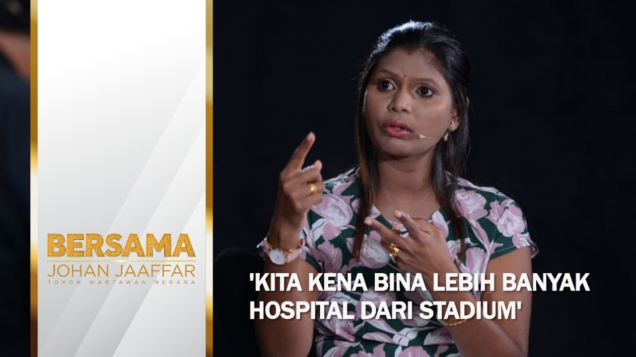 'Kita kena bina lebih banyak hospital dari stadium'