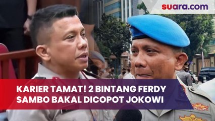 Karier Tamat! 2 Bintang di Pundak Ferdy Sambo Bakal Langsung Dicopot Jokowi