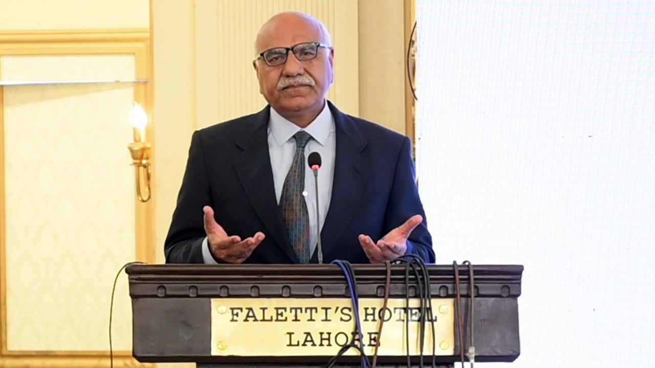 Dr Amjad Saqib – Akhuwat. Speech in PDN Event