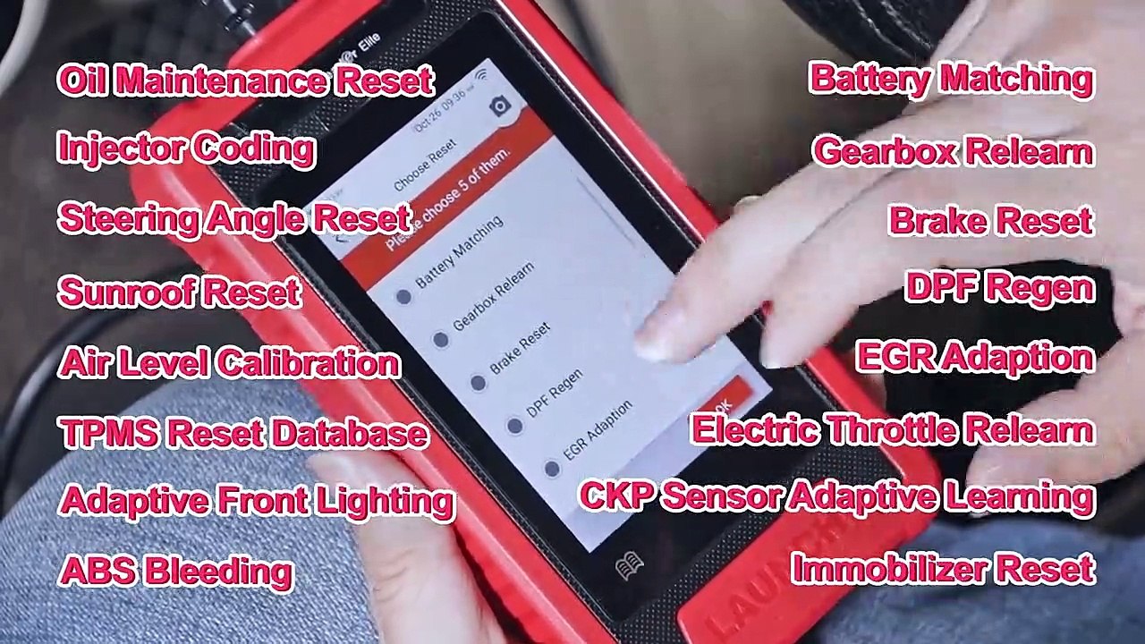 OBD2 Scanner Car diagnosis ABS SRS Automotive diagnostic Tools video Dailymotion