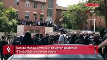 İran'da Mahsa Amini için başlayan gösteriler 5’inci gününde devam ediyor