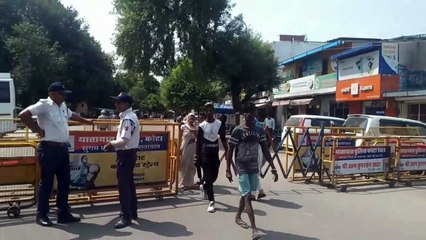 दिल्ली से राधेश्याम का शव कोटा लाए : नयापुरा थाना, कलक्ट्री घर और श्मशान, हर जगह बन्दूकधारी पुलिस और जवान