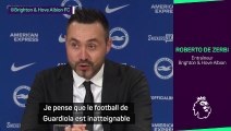 Brighton - De Zerbi : “Guardiola a proposé de m’aider”