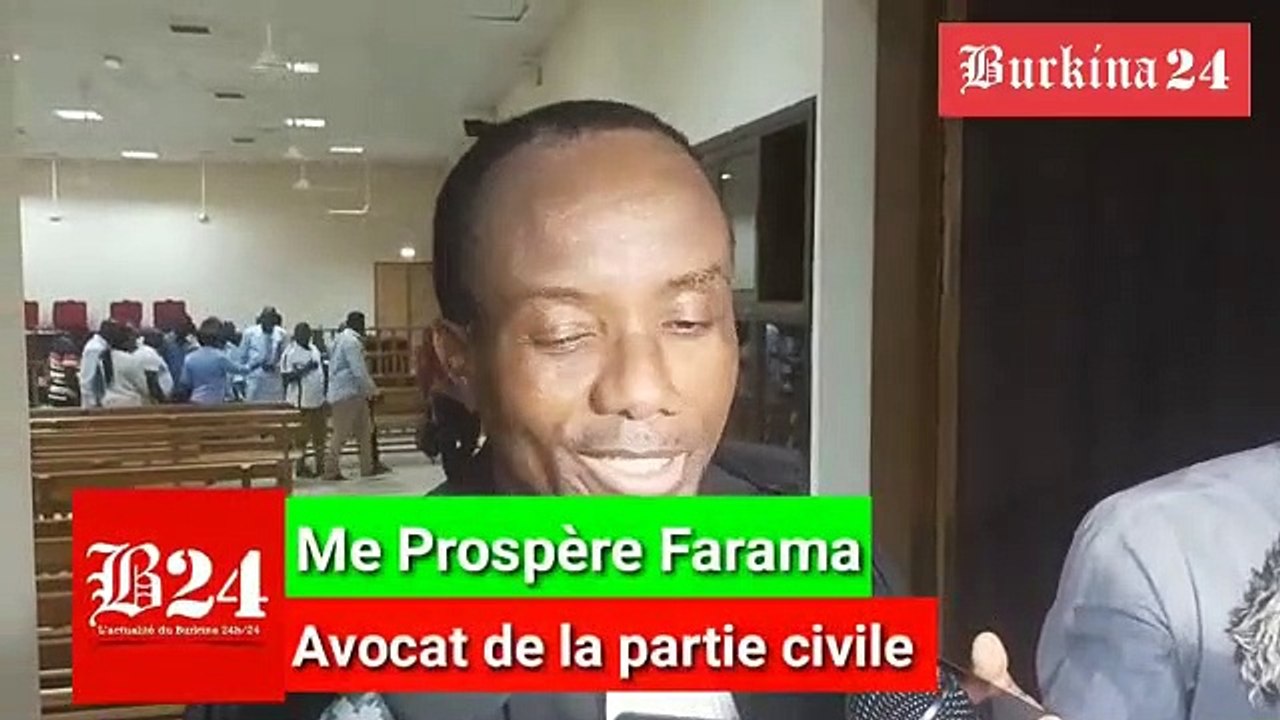 Maître Prospère Farama qualifie les propos de Gilbert Diendéré de "bancales et insoutenables