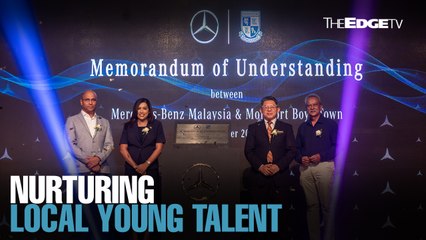 NEWS: Mercedes-Benz Malaysia signs MoU with Montfort Boys Town