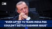 Turkiye President Erdogan Rakes Up Kashmir, Rohingya Issue At UN | India Bangladesh | Muslims