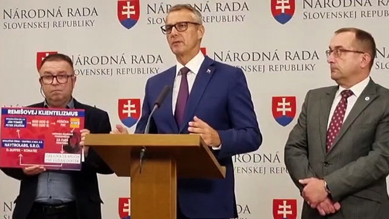 ZÁZNAM: R. Raši hovorí o klientelizme na MIRRI, poukázal na dlhy strany Za ľudí