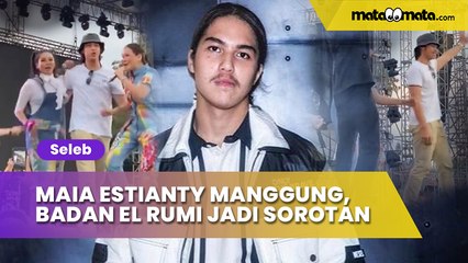 Tiba-Tiba Muncul di Stage saat Maia Estianty Manggung, Badan El Rumi Jadi Sorotan