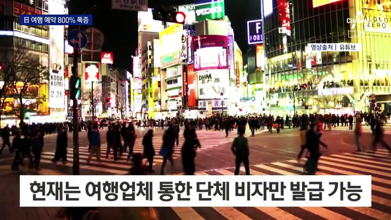 “일본 여행 진짜 열린다”…한 달 새 예약 8배