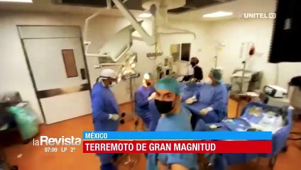 ¡No lo abandonaron! Médicos continuaron operando a un bebé pese al sismo en México