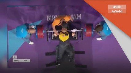 Birmingham 2022 | Bonnie juara powerlifting Sukan Komanwel
