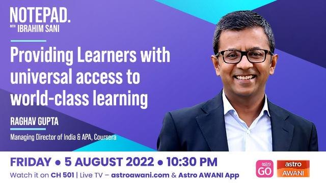 Notepad with Ibrahim Sani: Providing Learners with universal access to world-class learning experience