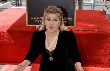 Kelly Clarkson felt 'freaked out' by her star on the Hollywood Walk of Fame