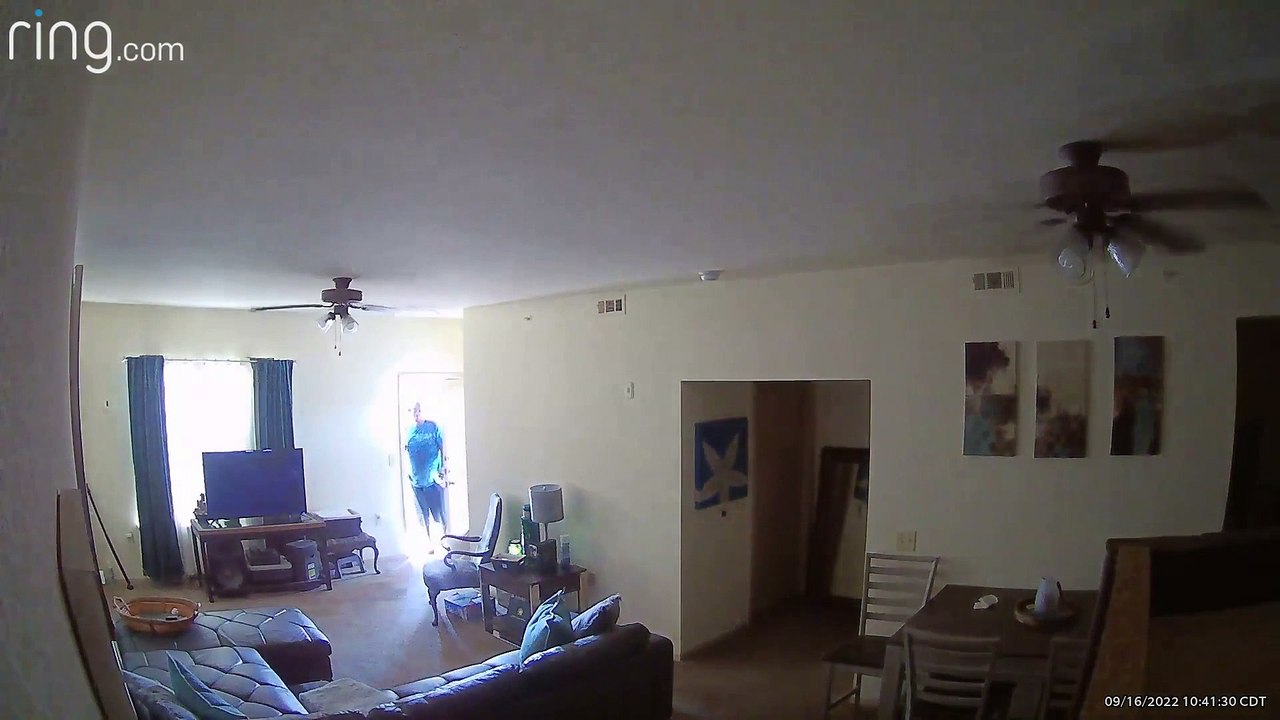 Man Walks into House and Passes Out