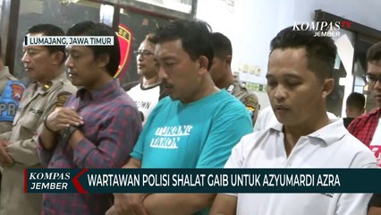 Wartawan Dan Polisi Shalat Ghaib Untuk Almarhum Azyumardi Azra