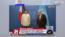 Mapayapang pagresolba sa mga sigalot sa pagitan ng mga bansa, isinulong ni Pres. Marcos sa kanyang talumpati sa UNGA | 24 Oras