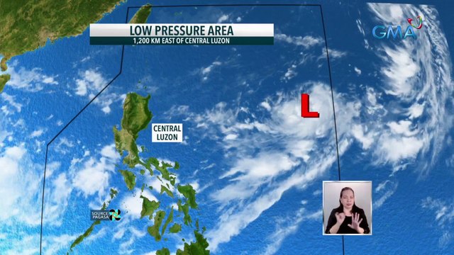 Isang bagyo, namataan sa labas ng PAR at 'di inaasahang papasok; LPA sa loob ng PAR, mababa ang tsansa na maging bagyo | 24 Oras