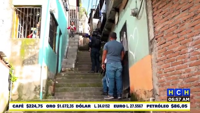 ¡17 allanamientos! MP inicia “cacería” de extorsionadores de la 18 en tres departamentos