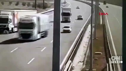 İBB şoförü Levent Karahan'ın öldüğü feci kaza kamerada