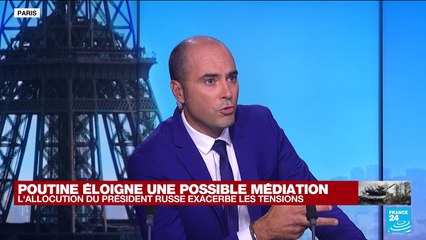 Allocution de Vladimir Poutine : "On est clairement dans un processus d'escalade"