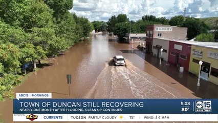 Town of Duncan still recovering after flooding