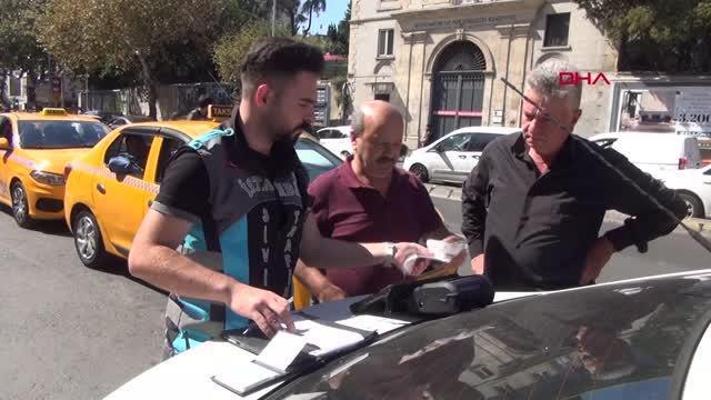 İSTANBUL-ŞİŞLİ'DE EMNİYET KEMERİ TAKMADIĞI İÇİN CEZA YAZILAN TAKSİCİ: EMEKLİ MEMURUM, MESLEKTAŞA YARDIMCI OLMADI
