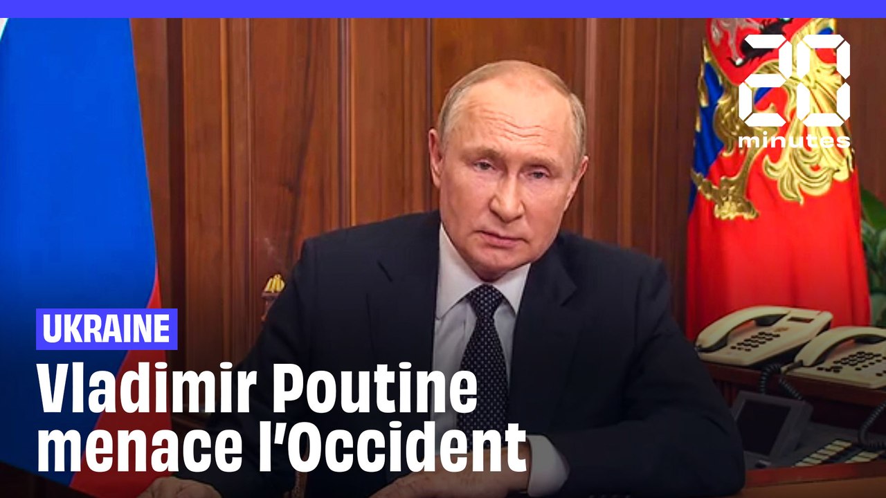 Guerre en Ukraine : Poutine se dit prêt à utiliser « tous les moyens » de défense face à l’Occident